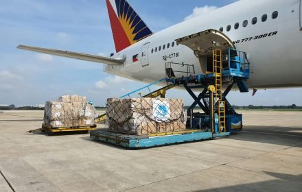 pexels-photo-9749472-9749472 Cargo being loaded onto a commercial airplane at an airport in Ho Chi Minh City, Vietnam.